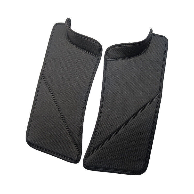 1 Pair Rear Door Sill Scuff Plate Guard Protector for Tesla for Model Y 2020-2022 O