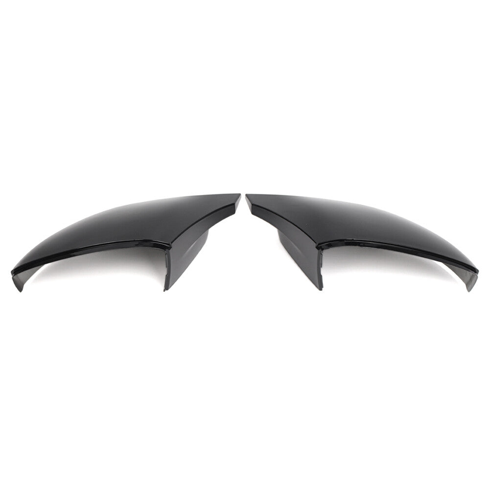 Glossy Black Door Wing Mirror Cover Caps Rearview Mirror Housing for VW Polo UP