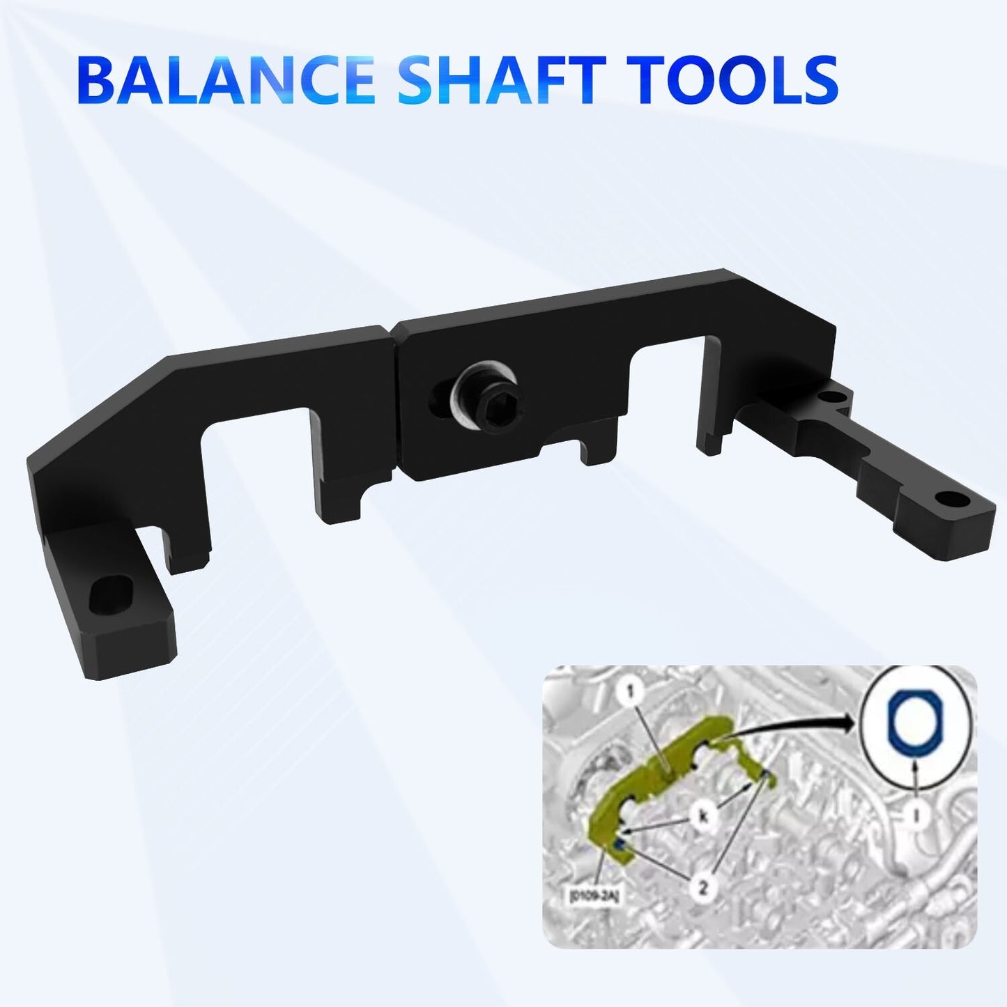Engine Timing Balance Shaft Tool for Peugeot 2008 408 308 for Citroen C3 C4 1.0 1.2T