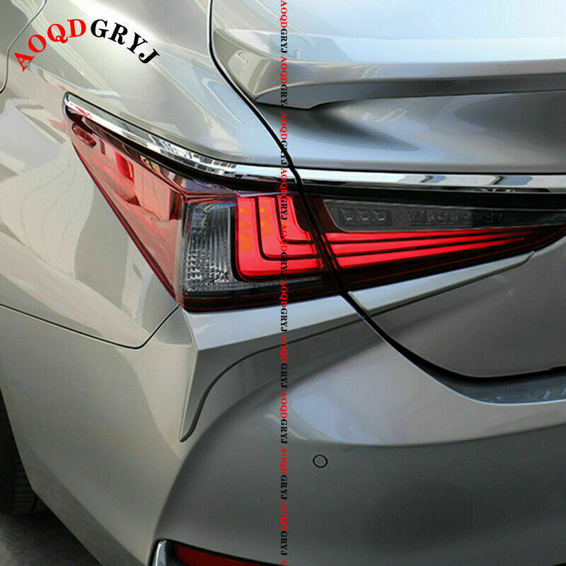 for Lexus ES350 300h 250 2019-22 Silver Grey Rear Tail Light Lamp Moulding Trim