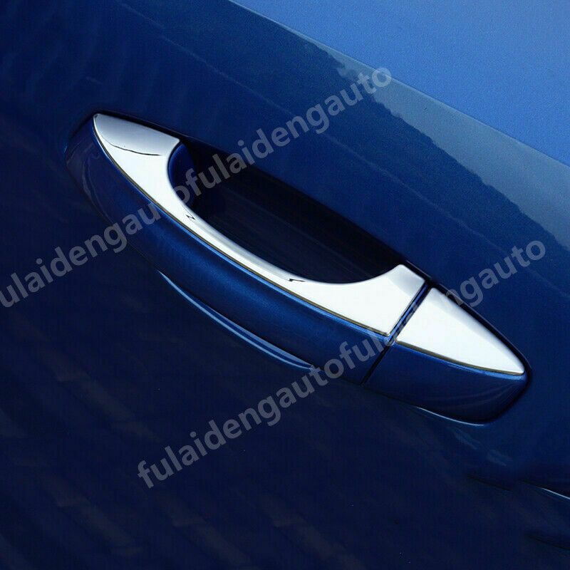 for Audi Q3 2019-2023 Chrome ABS External Door Handle Cover Trim Decor 8X