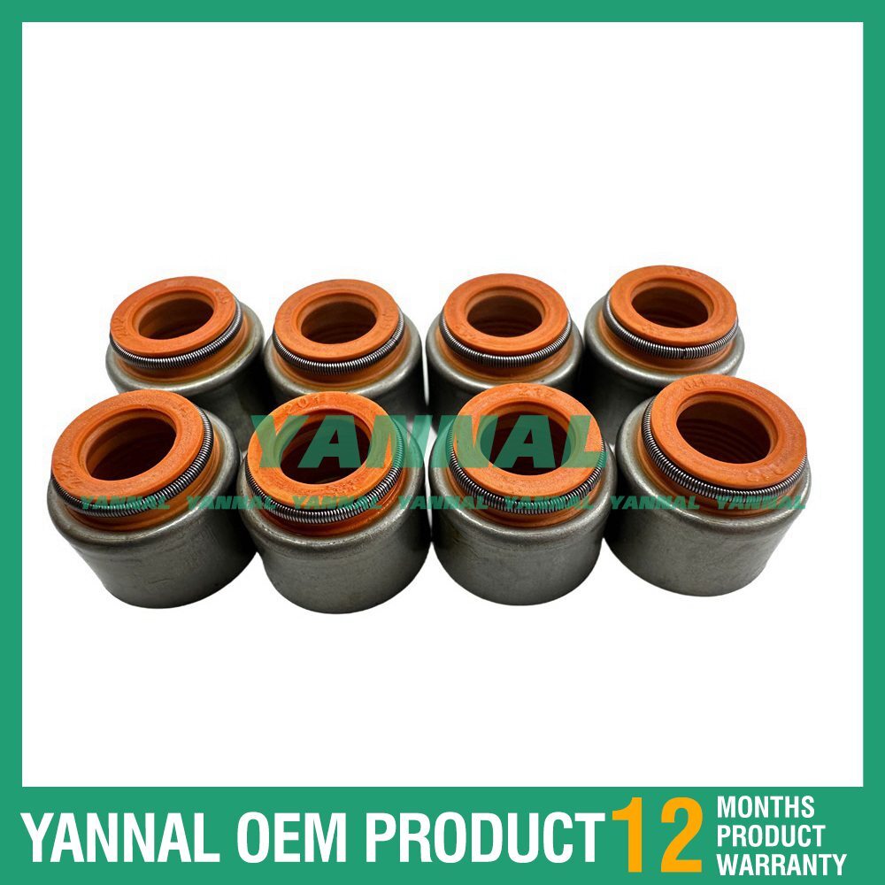 8-piece set of new spare parts for Yangdong valve oil seals YND485D engine