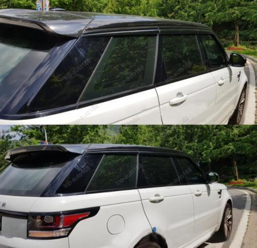 for Range Rover Sport 2014-2022 Black Window Vent Visor Sun Rain Deflector Guard