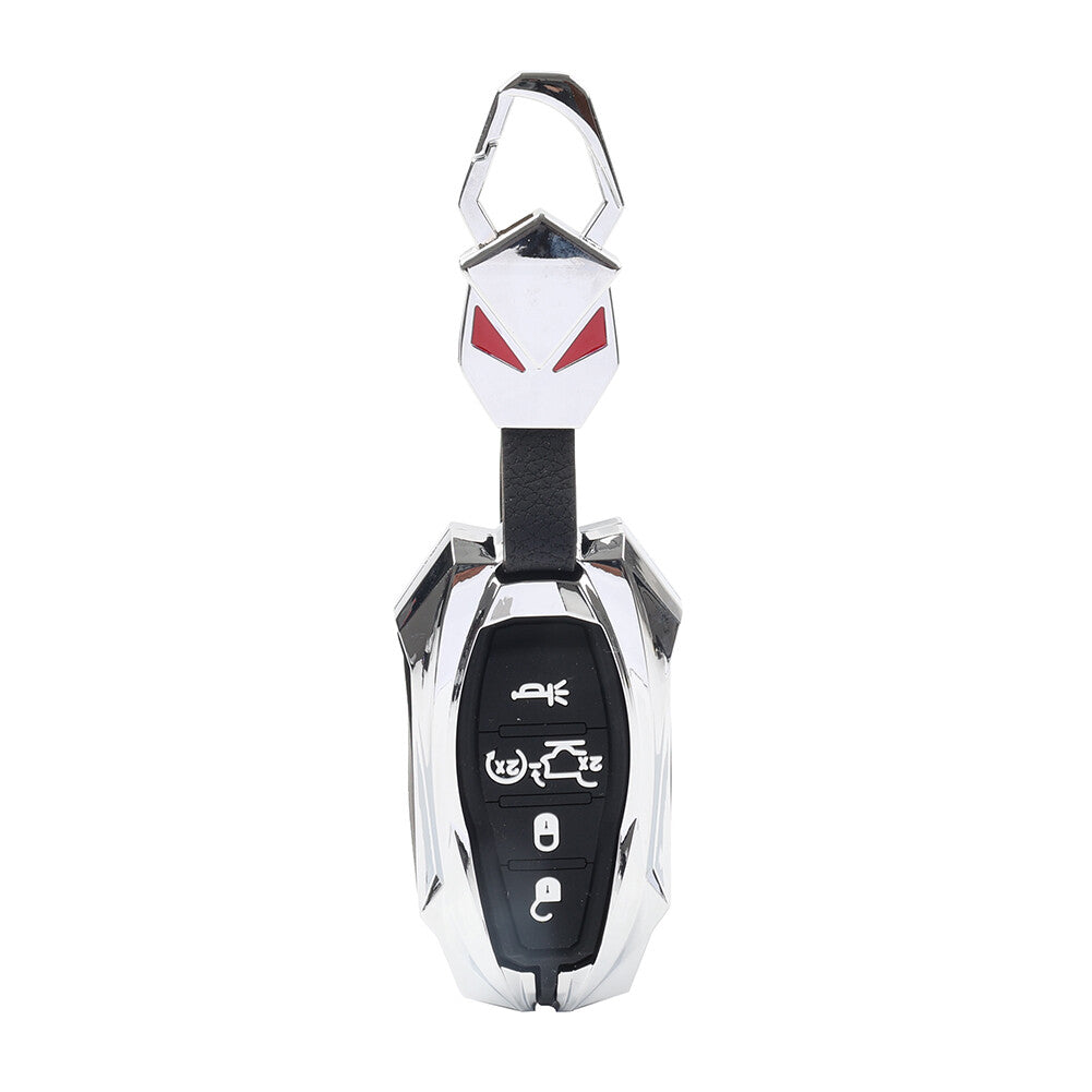 Remote Key Shell Case Silver for Dodge for Ram 1500 Pickup 2019-2023 Q