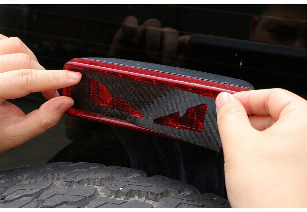for Jeep for Wrangler JK 2007-2017 Car Third High Mount Brake Light Sticker Cover