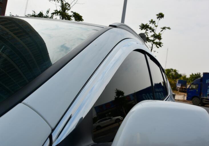 for Honda CR-V 2023-2024 Chrome Window Wind Visors Rain Guard Vent Deflectors