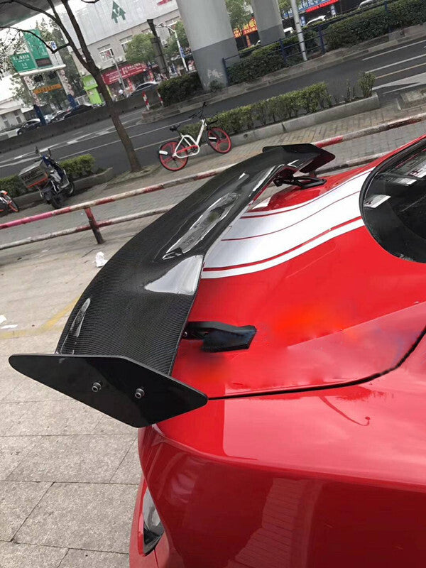 Fit for Ford for Mustang 2015-2020 Racing Rear Trunk Spoiler Lid Wing Carbon Fiber