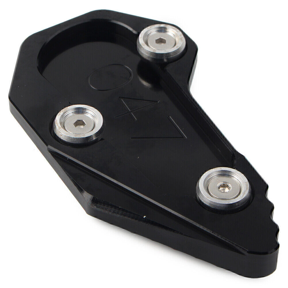 Kickstand Side Stand Extension Enlarger Pad For R1200R R1200RS LC 15-16 Black
