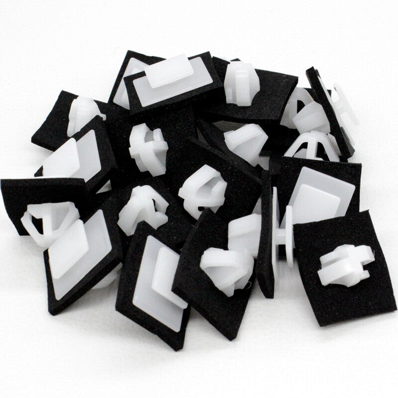 Front bumper upper panel retainer 4-piece set of decorative clips for Toyota RAV4 53145-42010
