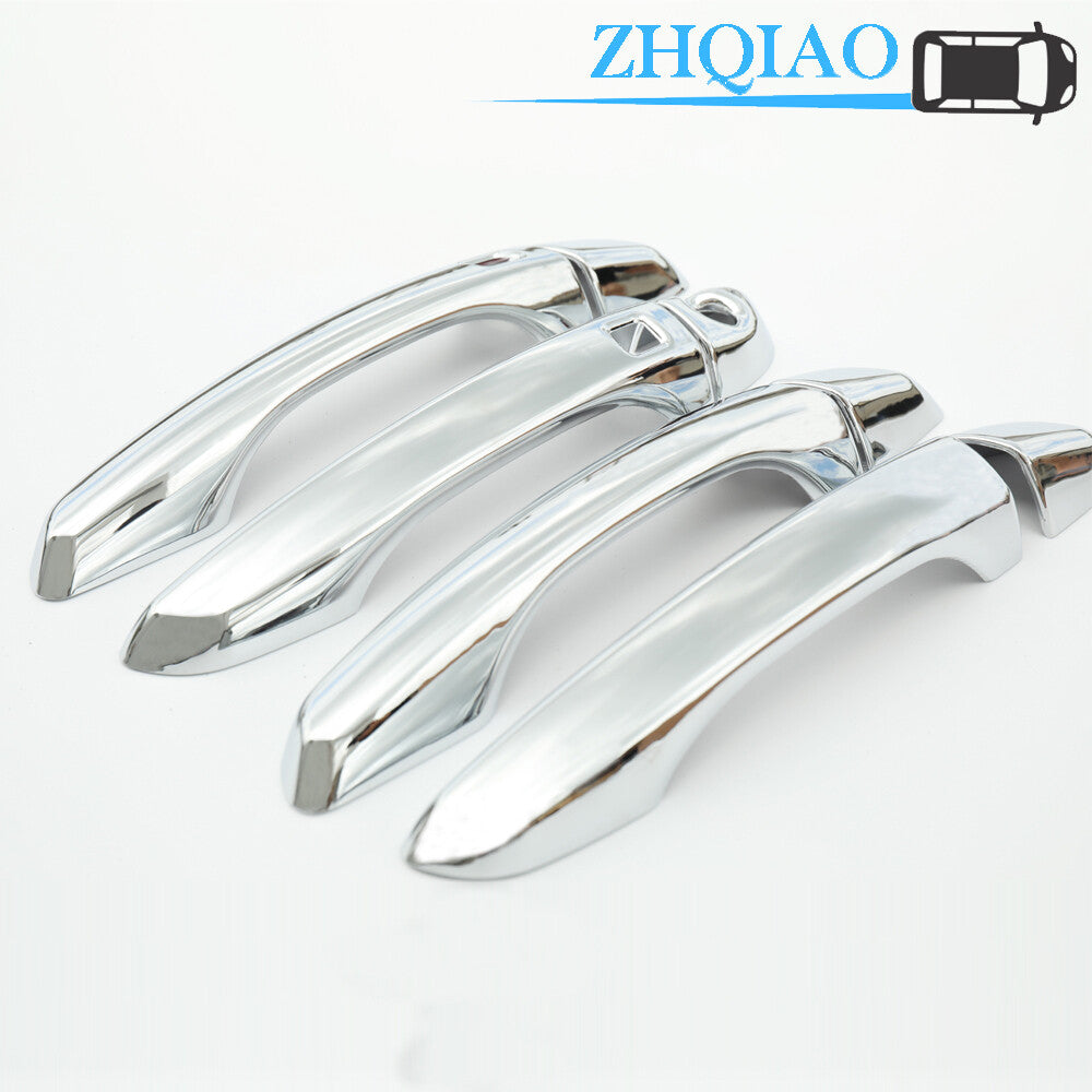 Chrome Door Handle Cover Trim for Smart Fits for Elantra Verna Solaris 2016-2018