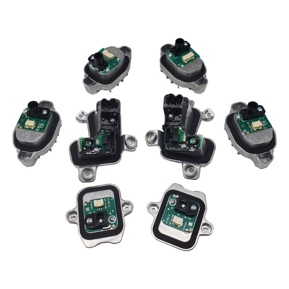 for BMW 3' F30 F35 F31 LCI 8PCS New Full Set LED Headlight LED Module DRL Module