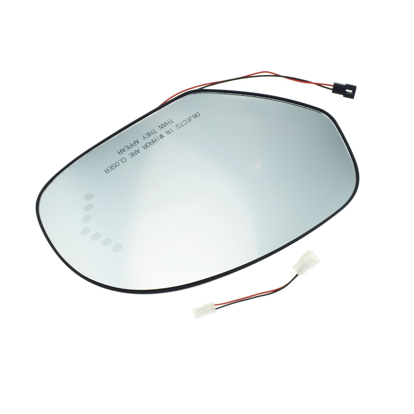 Heated Mirror Glass Signal Right Side Fits 2007-13 for Silverado Tahoe for GMC - v