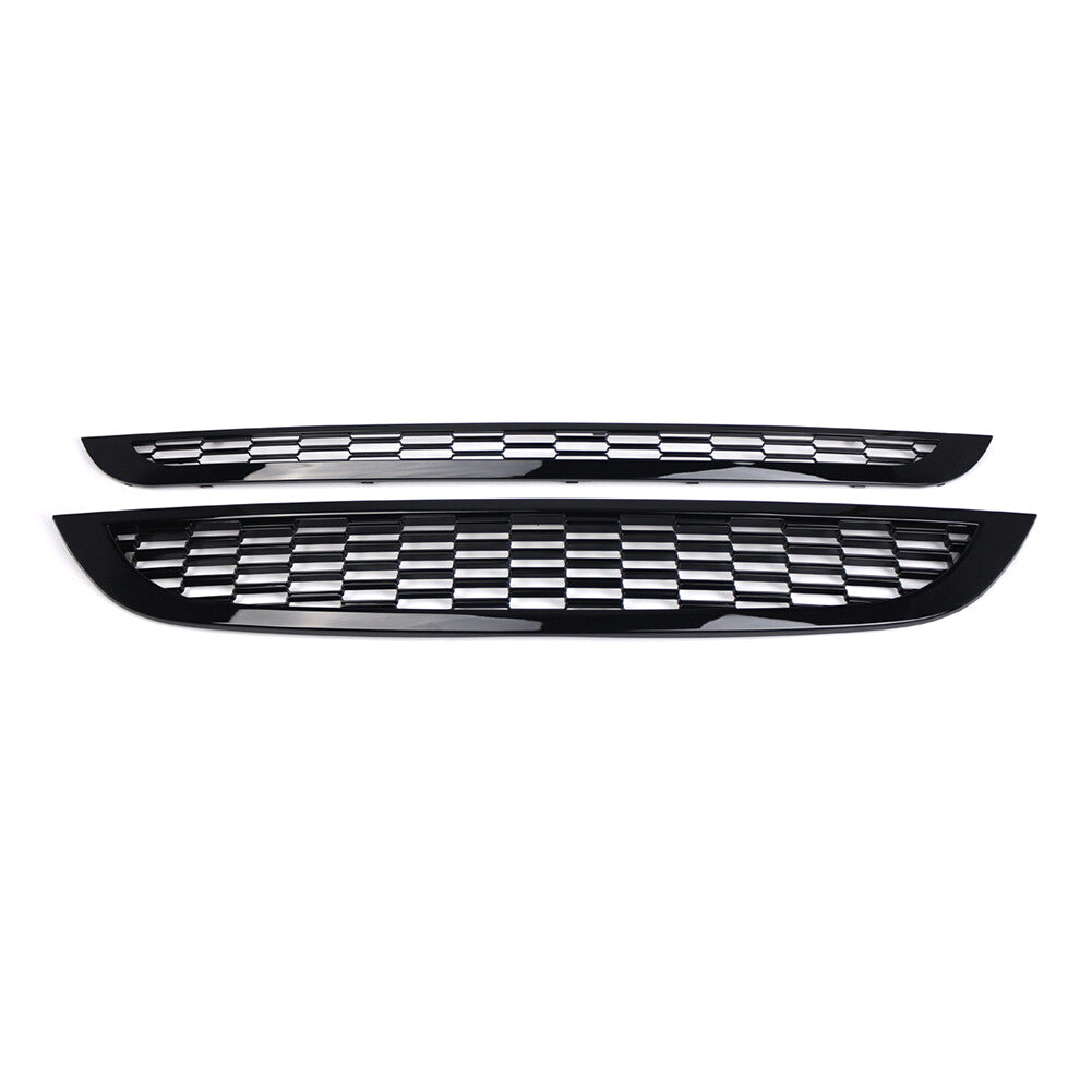 Black Front Bumper Grille Mesh Grill for BMW for Mini Cooper S R50 R52 R53 2001-2006