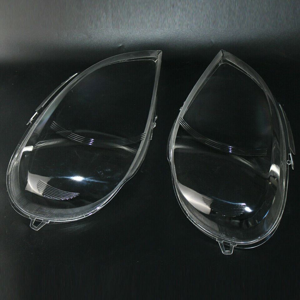 for Mercedes Benz W163 ML Class 2002-2005 1 Pair Headlight Headlamp Lens Cover Q