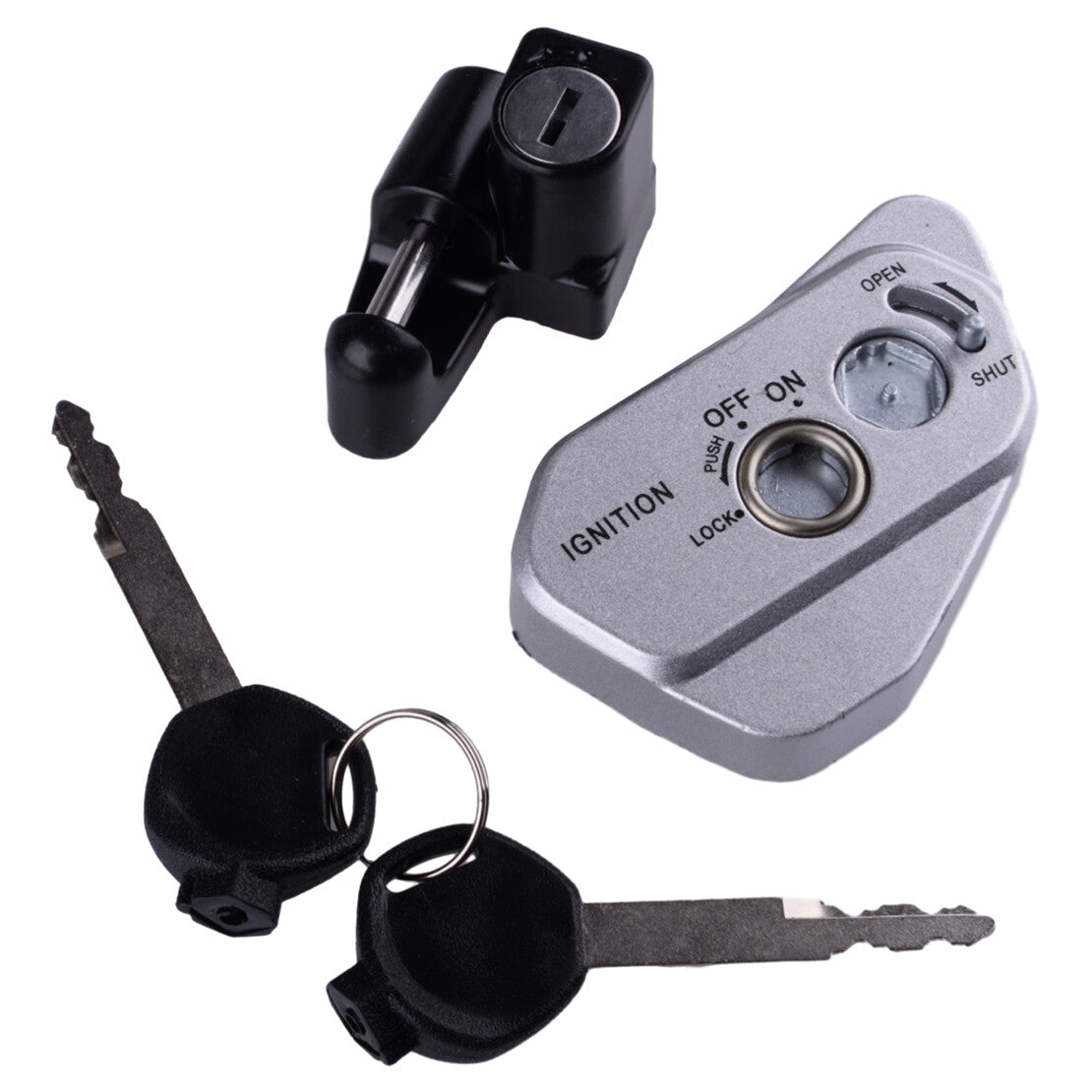 Ignition Switch with 2 Keys Lock Assembly Fit for Hawk 250 Dirt Pit Bike Acc Q