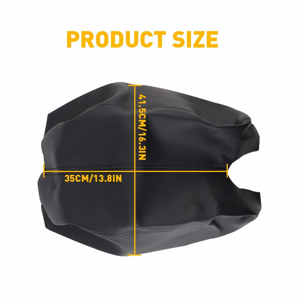 piece of black center console/backrest cushion cover suitable for 2008-2012 for Honda Accord.
