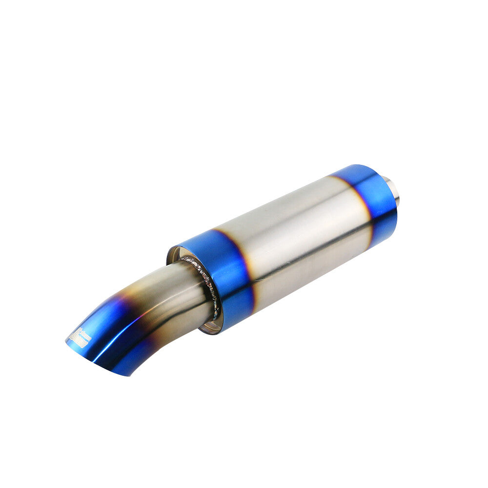 2.5 ID Straight Flow Racing Exhaust Muffler Tip OD 3.5 OD Body 5 550mm Tip
