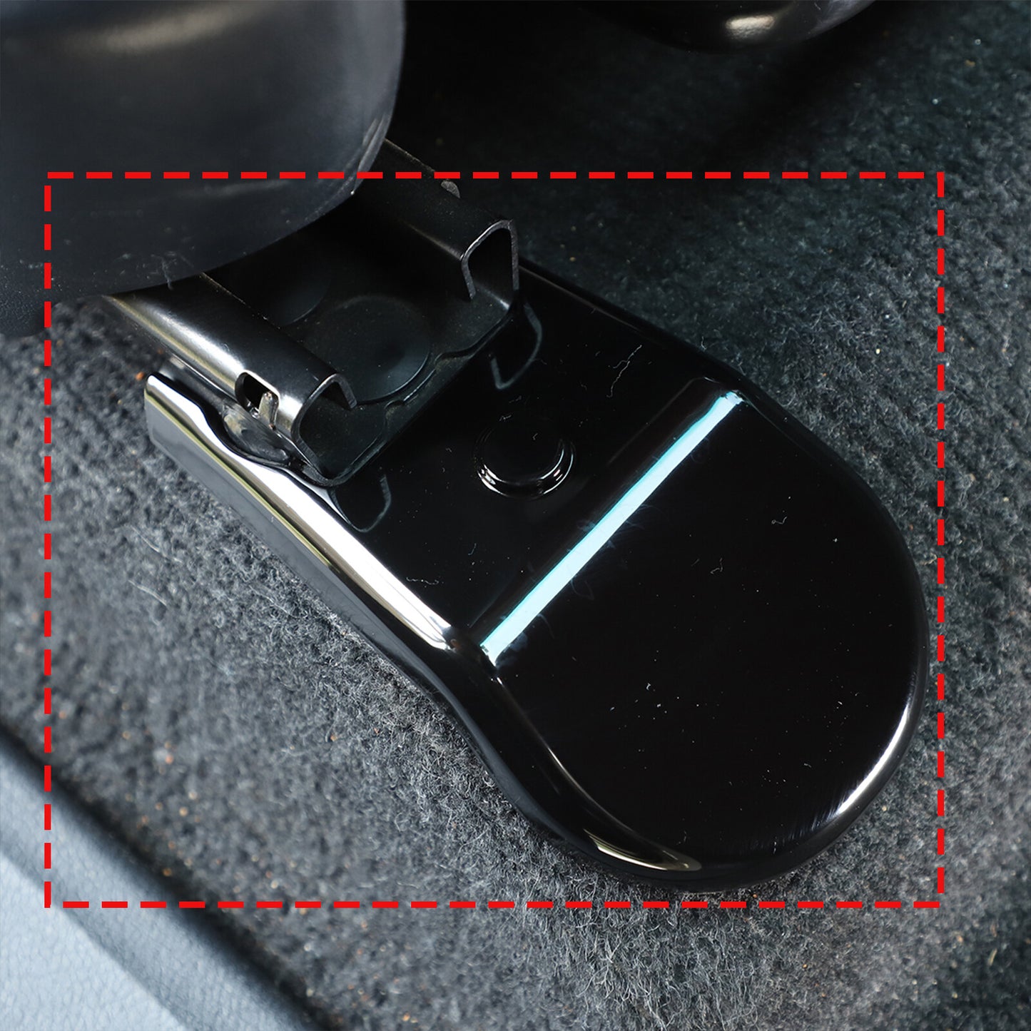 Matte black for seat base screw protectors for Tayota Hilux Revo 2015-2021 (4 pieces) n