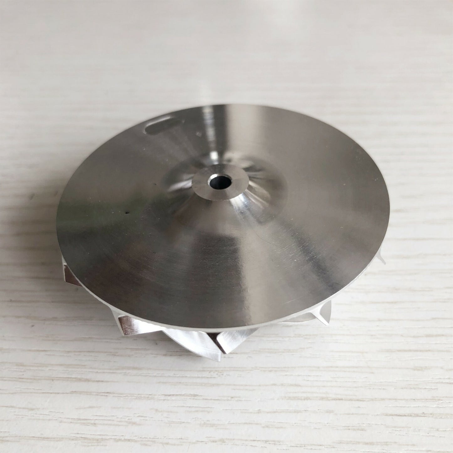 K04 54.00/70.00 mm 6+6 blade turbine milling/aluminum 2618/billet compressor wheel