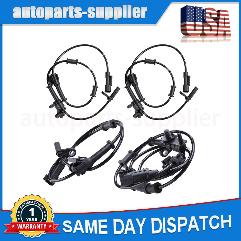 Kit 4: ABS Wheel Speed Sensors (Front, Rear, Left, Right) for Chrysler and for Dodge Chargers