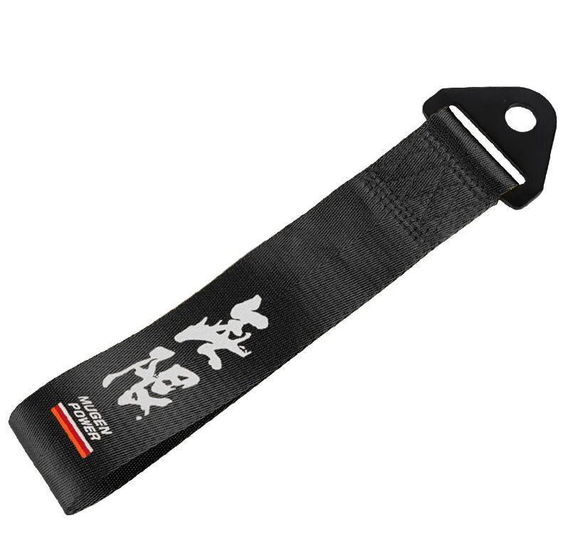 Car tow cover, rear boot, bumper, tow hook, black Mugan, suitable for Toyota