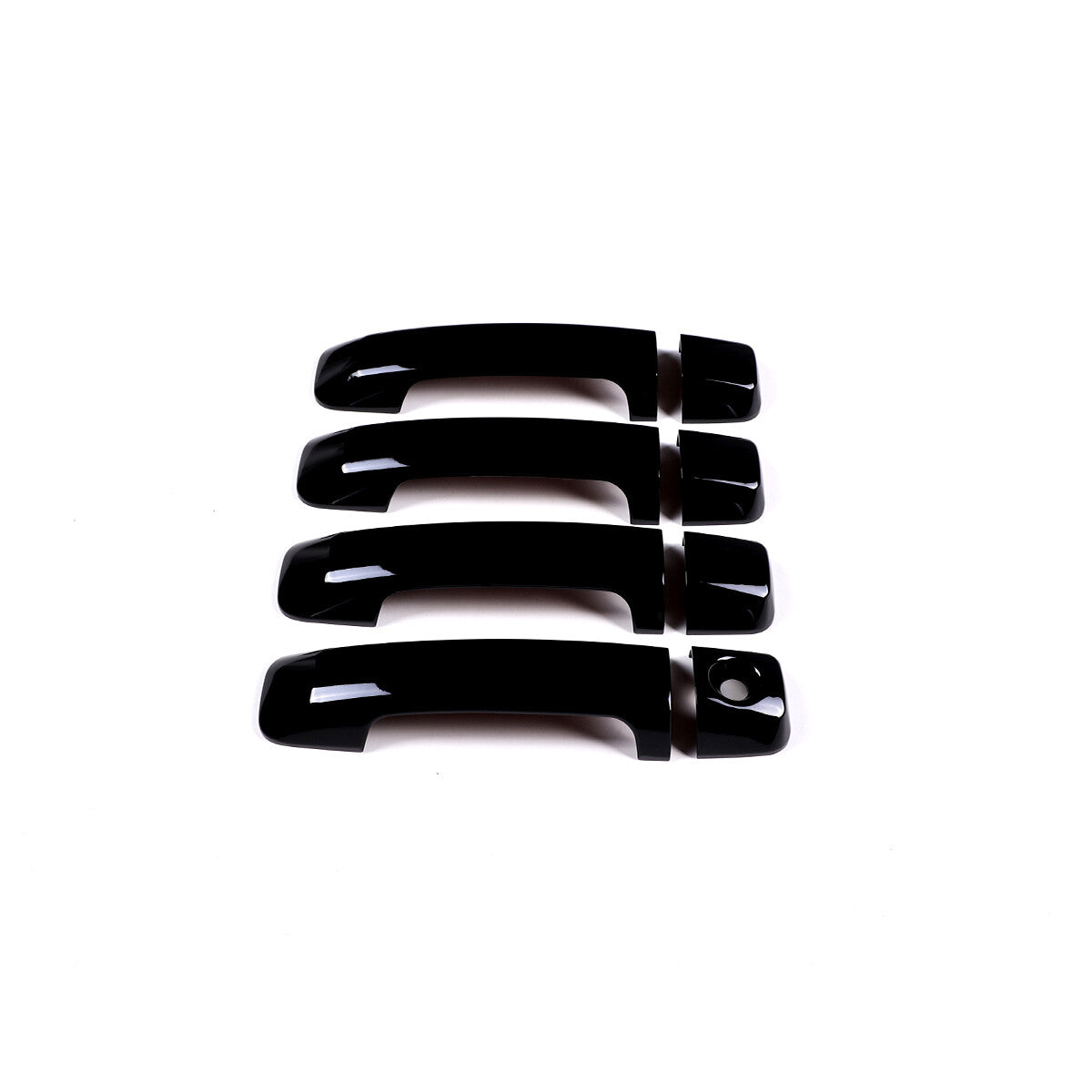 ABS glossy black exterior handle cover for Land Rover Discovery 5 L462 (2017-19)