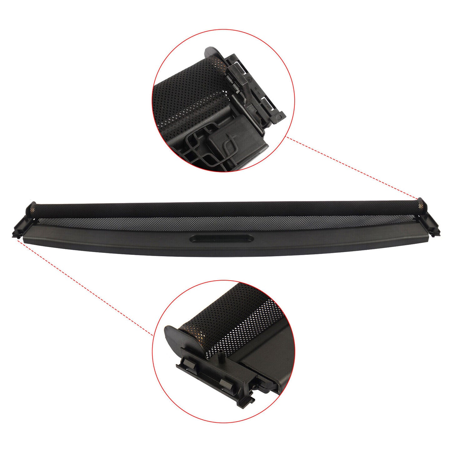 54102757016 Front Black Sunroof Sunshade Cover for MINI Cooper R55 R56 2007-2016 n