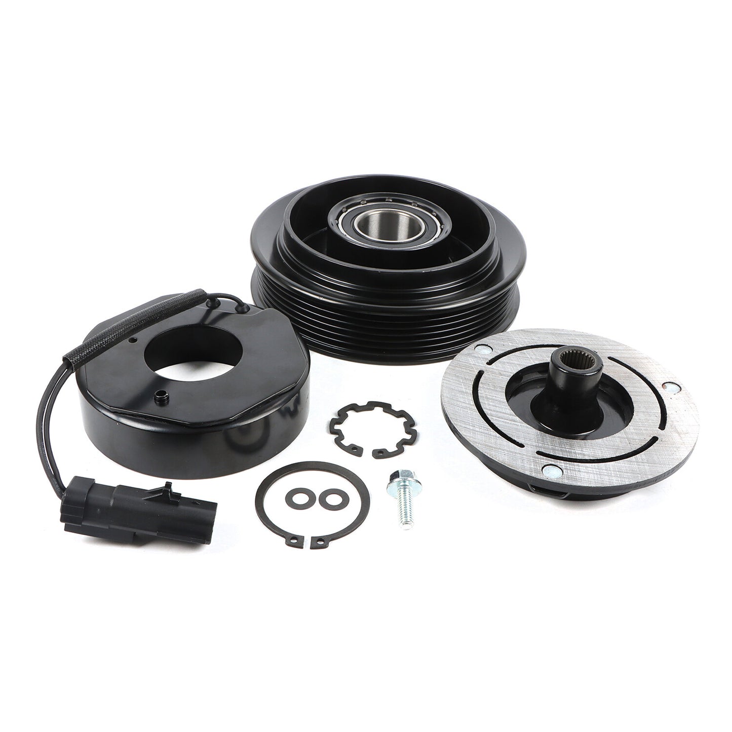 A/C AC COMPRESSOR CLUTCH KIT COIL PULLEY FITS 2004 - 2007 for DODGE DAKOTA 3.7L 4.7L