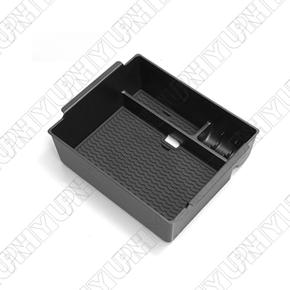 Fits For 2024-2025 for Mitsubishi Triton Storage Box Central Armrest Tray Black Q