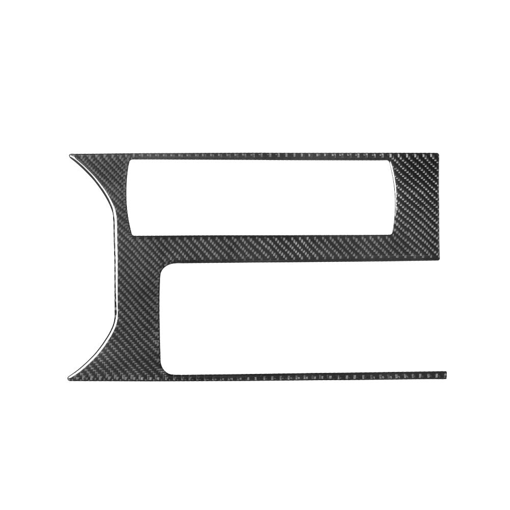 Carbon Fiber Interior Navigation Display Frame Cover Trim For GT-R R35 v