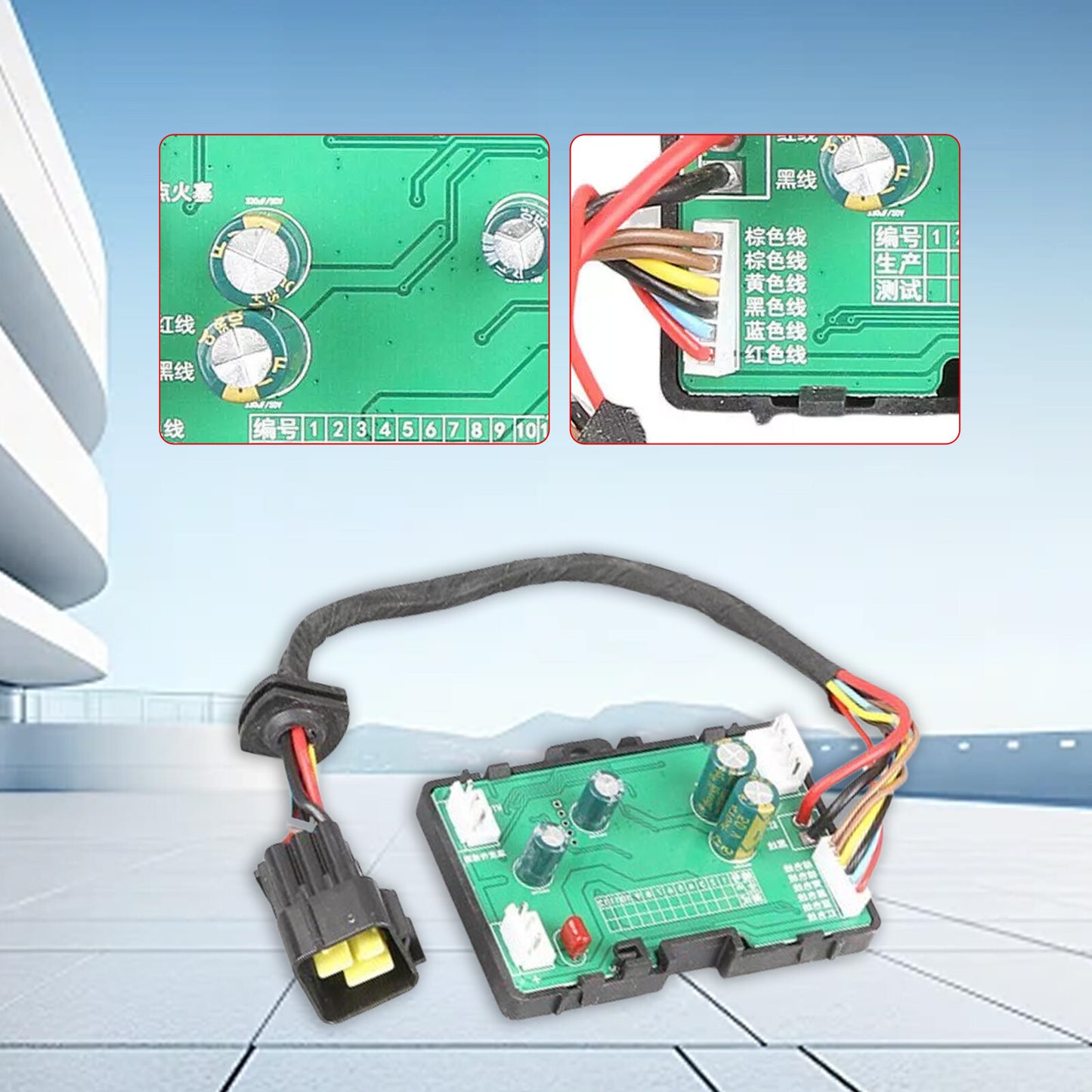 Automotive air/diesel heater control board mainboard 12V/24V suitable for 2KW / 3KW / 5KW / 8KW Q