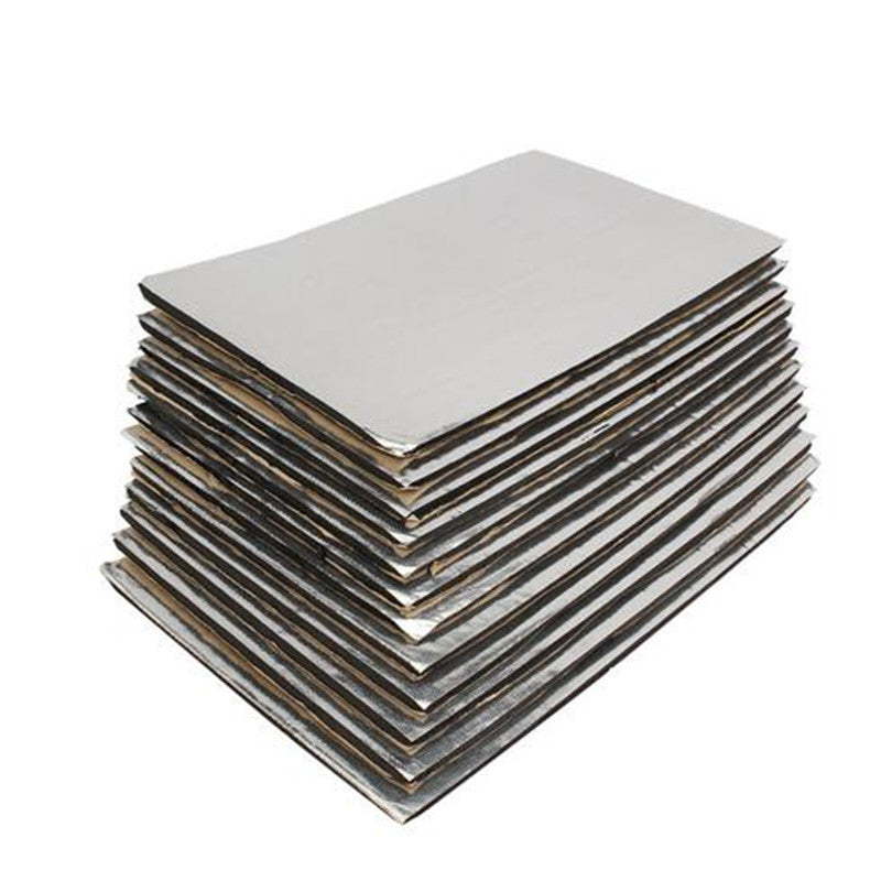 Car Heat Shield Insulation Deadening Firewall Sound Deadener Mat 12pcs 5mm