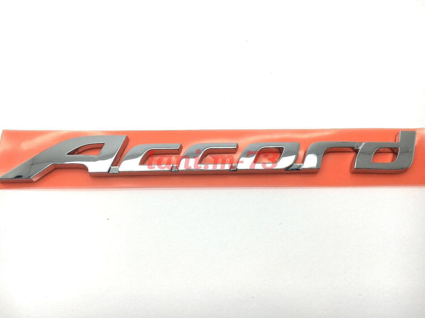 rear chrome embroidered badge for Honda Accord Seadan Hybrid CR 2013-2017