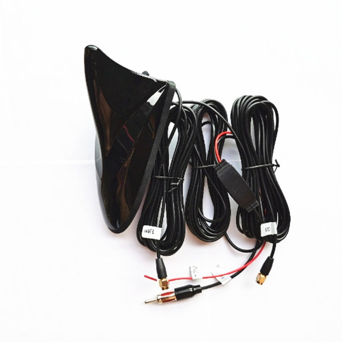 Car Stereo FM/AM Radio Amplified Signal Antenna Accessory Roof Mount Q