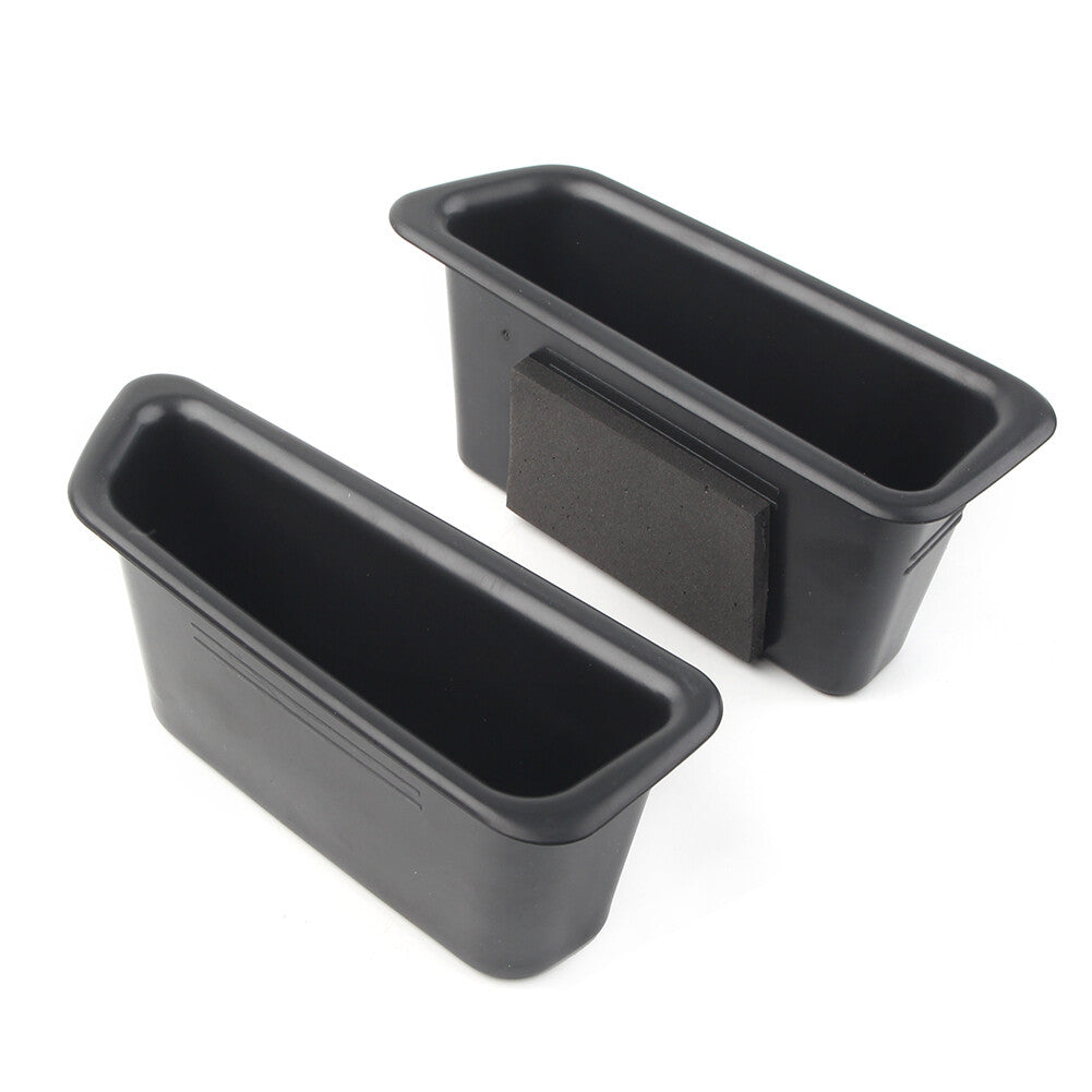 for Volvo S60 V60 2010-17 Car Front Door Handle Armrest Storage Box Tray Bin Kit