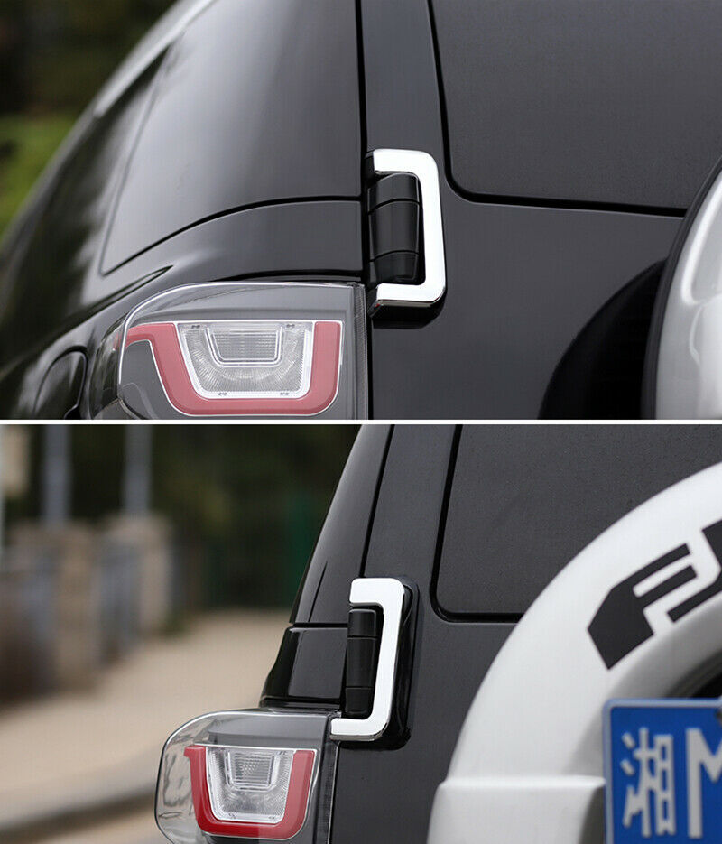 for Toyota FJ Cruiser 2007-2021 ABS Chrome Rear Tailgate Trunk Hinge Cover Trim