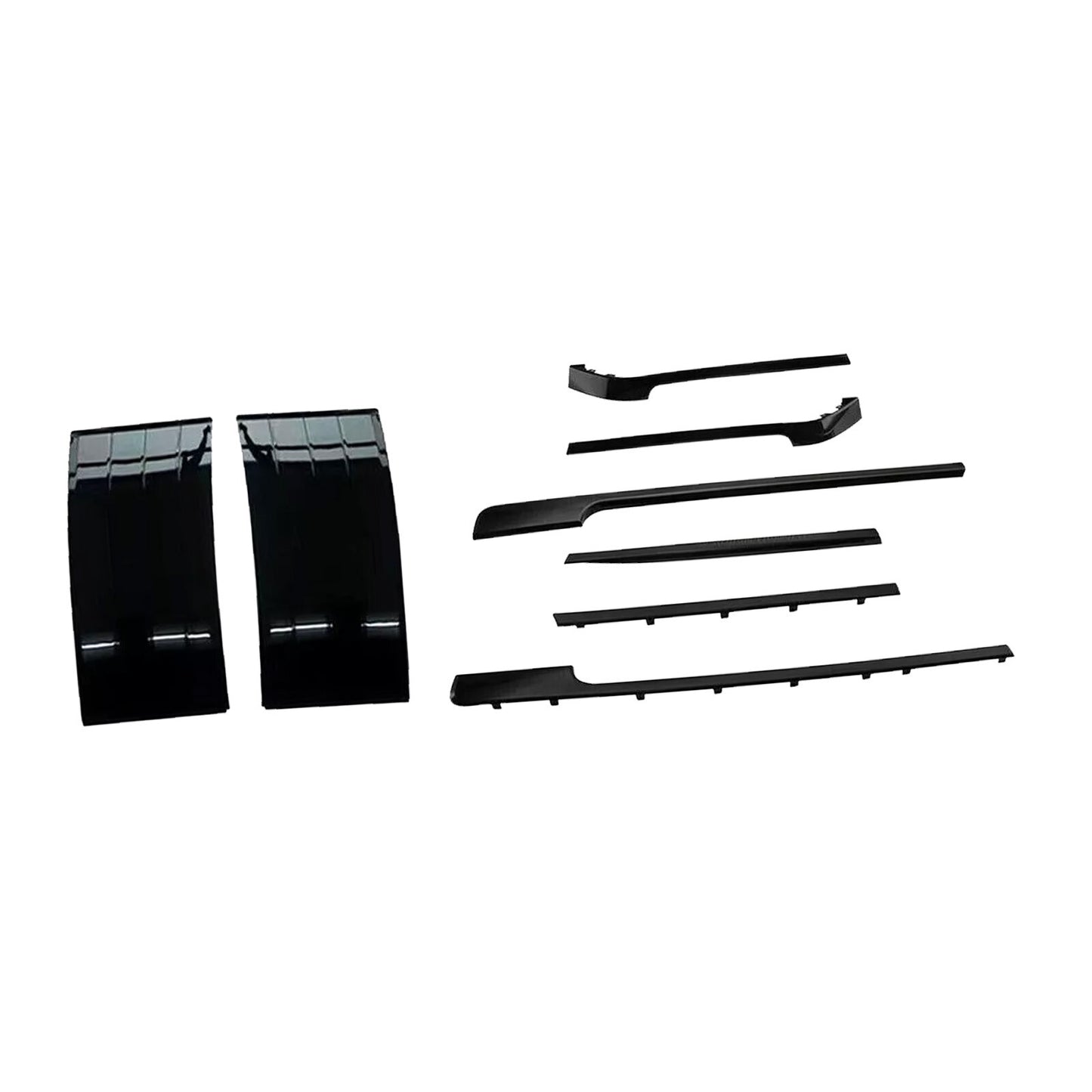 Side fender vent trim kit for Range Rover L405 2013-22 Black