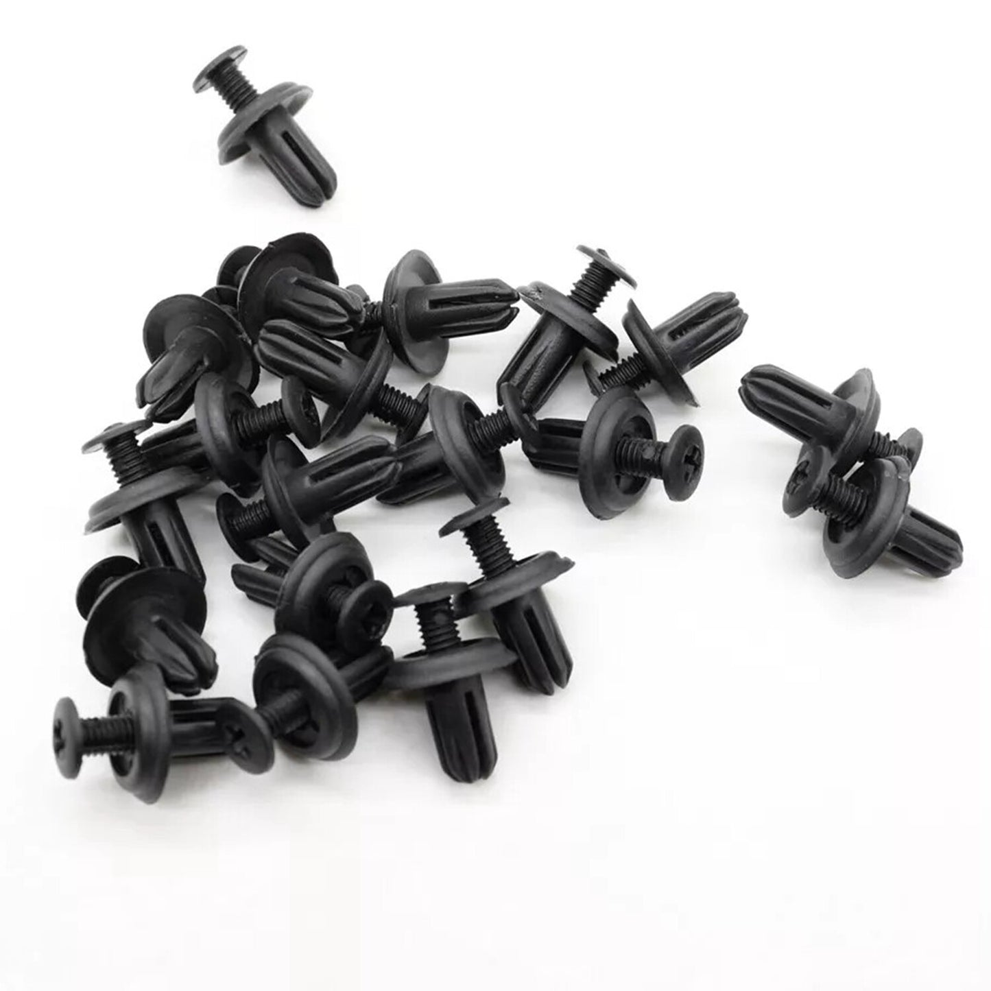 50X Cowl Vent Panel Retainer 6mm Hole Plastics Garnish Clips for Honda for Acura