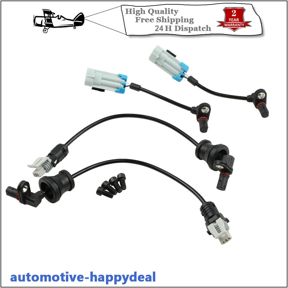 4X FRONT REAR ABS SPEED SENSOR for HOLDEN for CHEVROLET CAPTIVA for VAUXHALL for OPEL ANTARA