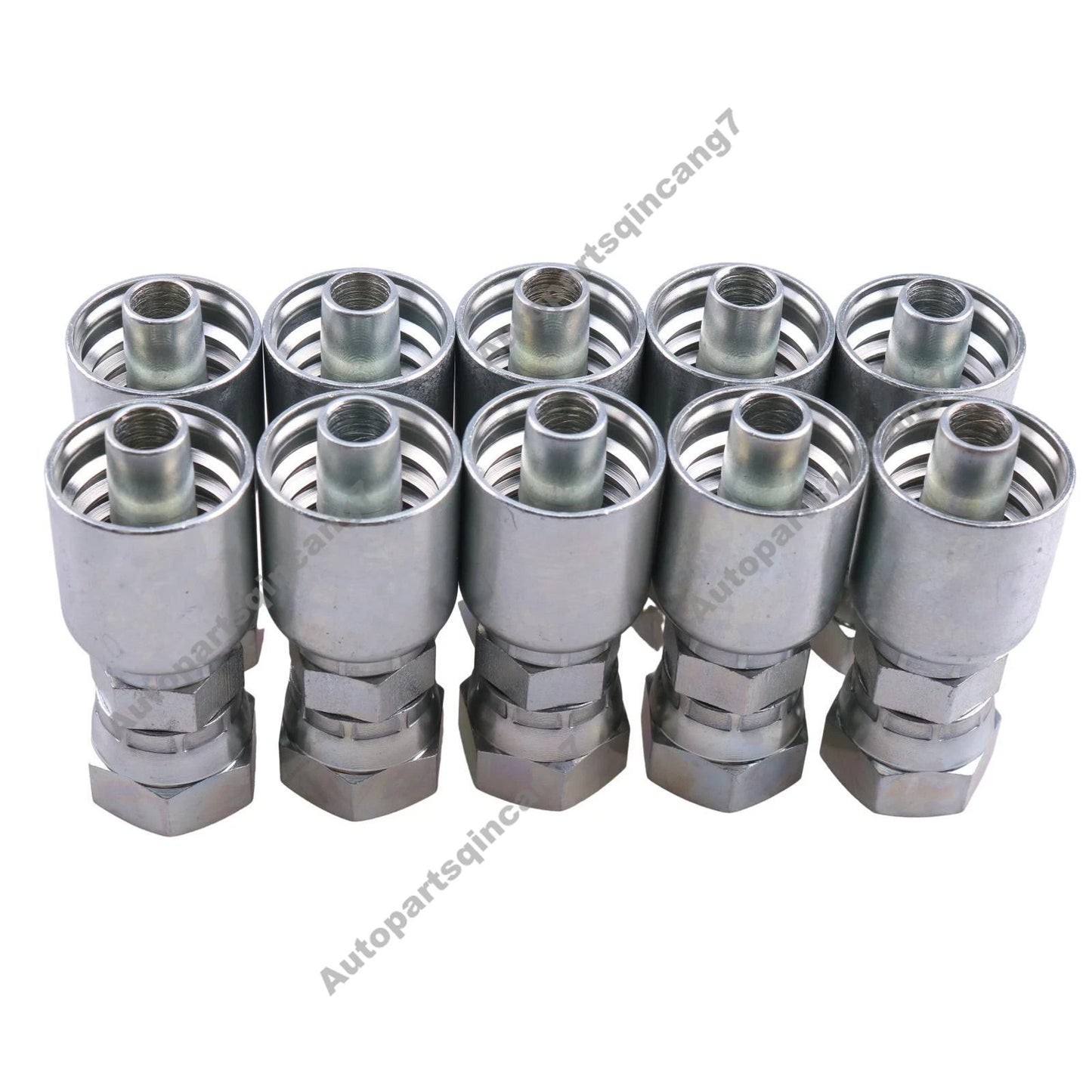 10X Hydraulic Hose Fitting With 5/8 Female JIC Swivel 10643-10-8 For Parker