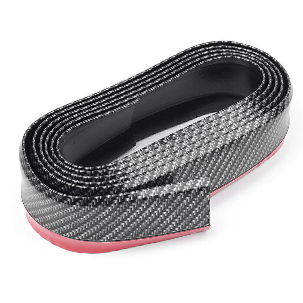 2.5M Black Car Lower Lip Protective Strip/Auto Bumper Skirts Rubber Anti-Scratch