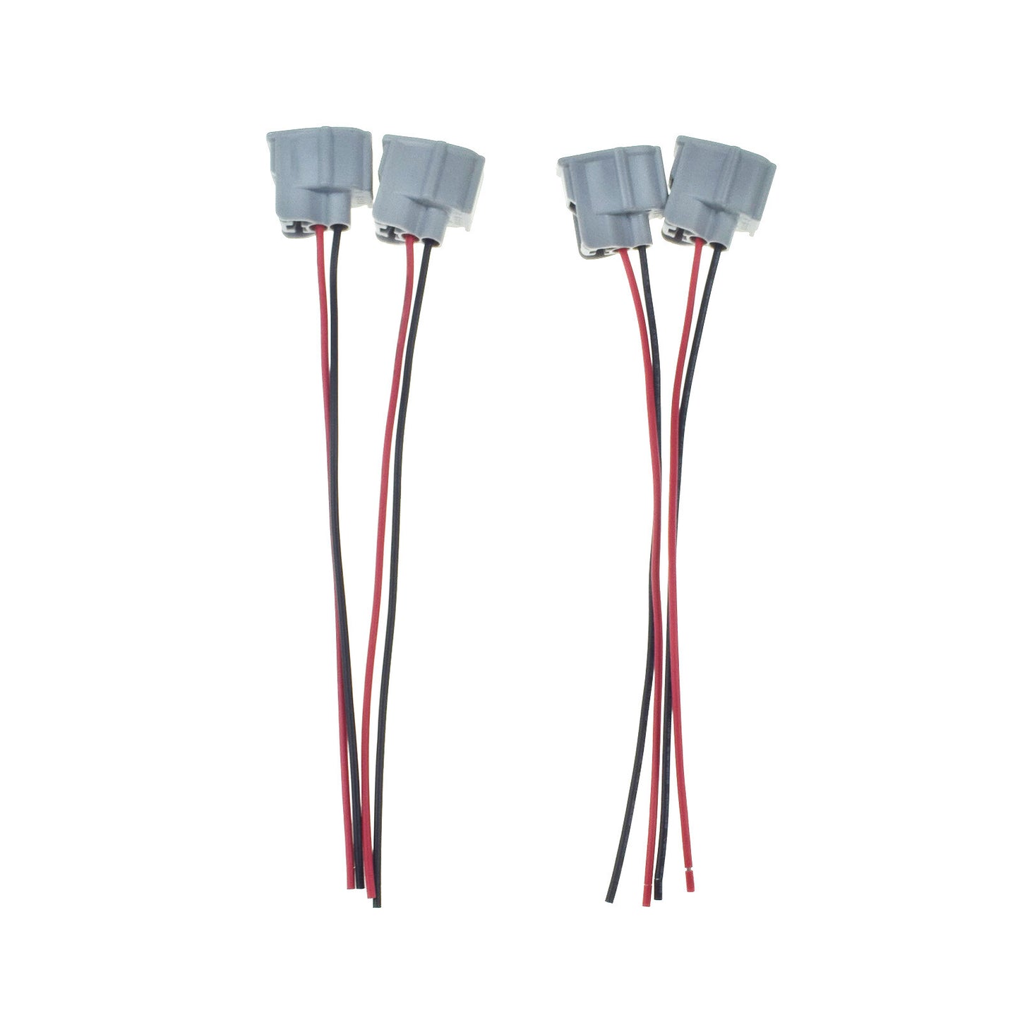 4 Pack Female Fuel Injector Connector Electrical Plug Wiring Harness for for Lexus - v