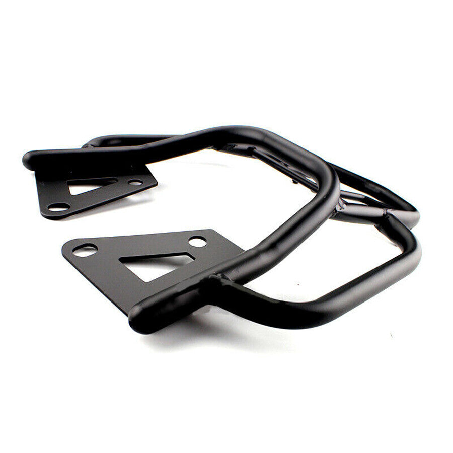 1× Motorcycle Armrest Rear Shelf Scooter Refitted Box Tail Fin Luggage Rack Set Q