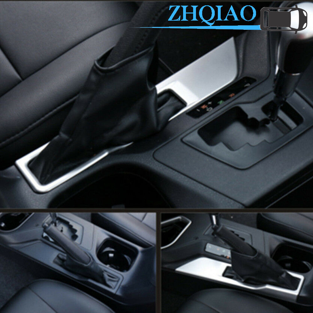 ABS Chrome Interior Handbrake Decorative Cover Trim Fits for Toyota RAV4 2013-2018