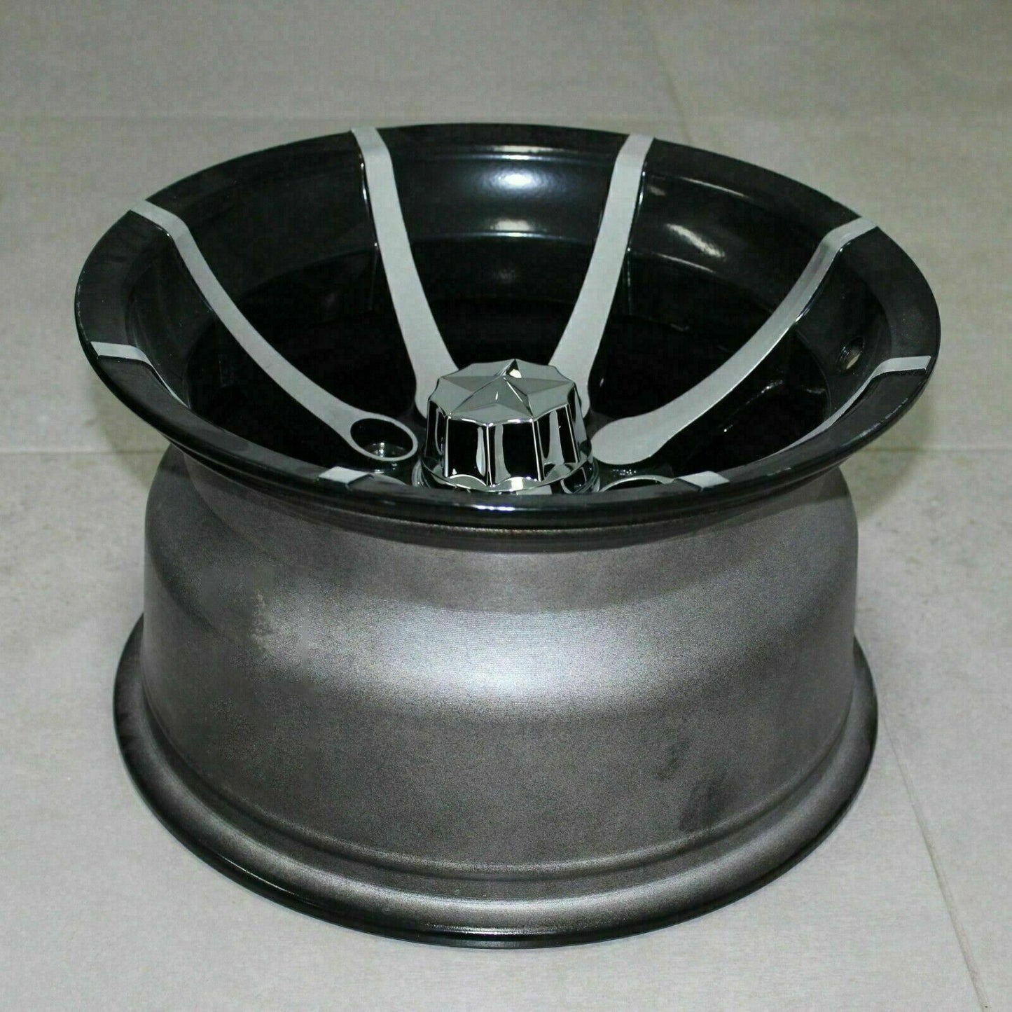 25X10- 12 Rear ALLOY Wheel Rim Four -Quad Dirt Bikes ATV Buggy Off Road Go Kart
