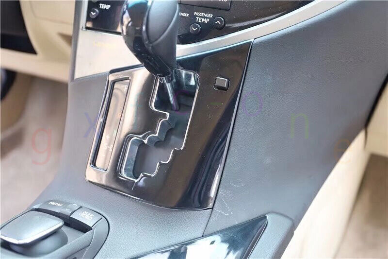 for LEXUS 10-15 RX350 450h Glossy Black Centre Interior Decoration Kit Cover 12P