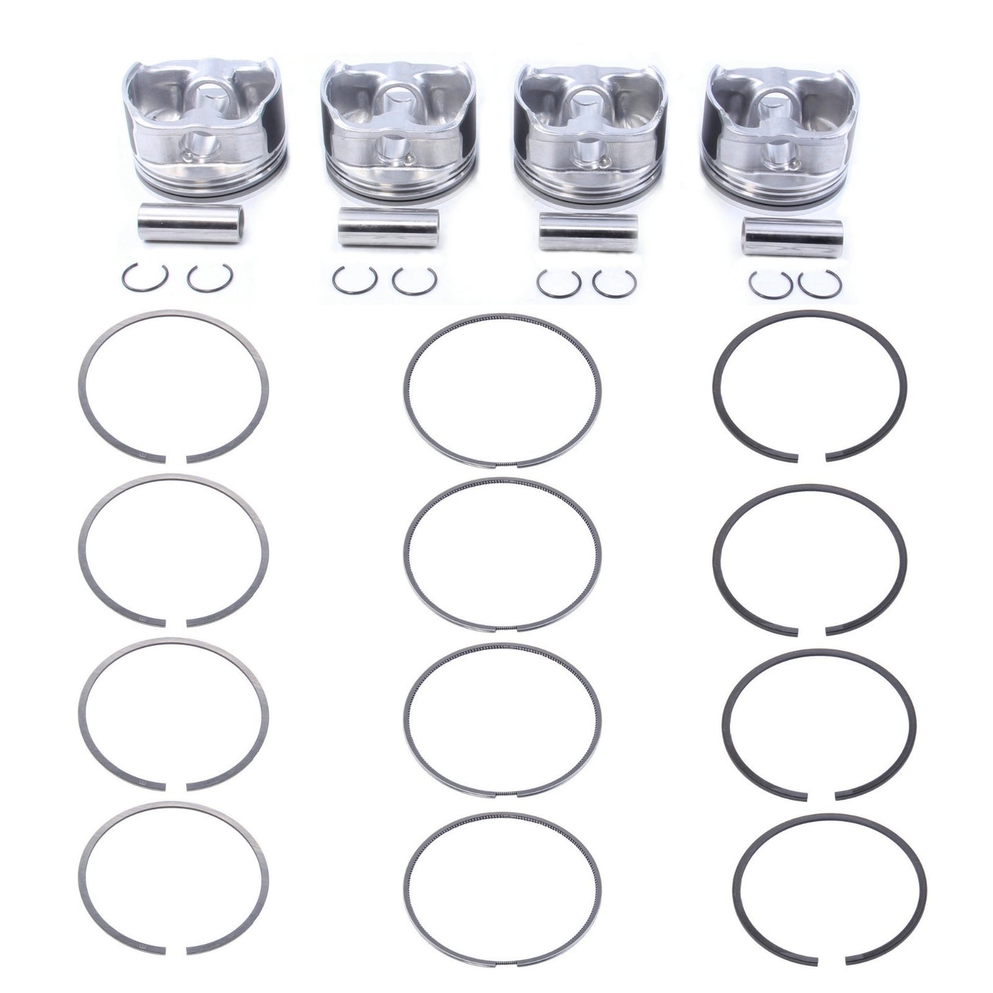 4-piece piston and ring kit suitable for Golf /GTI MK4 1.8T