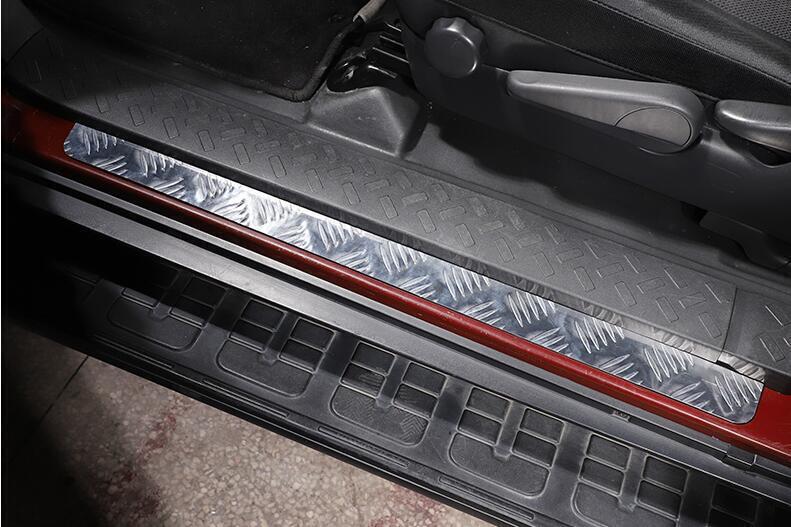 for Toyota FJ Cruiser 2007-21 Aluminum Door Sill Threshold Protector Scuff Plate