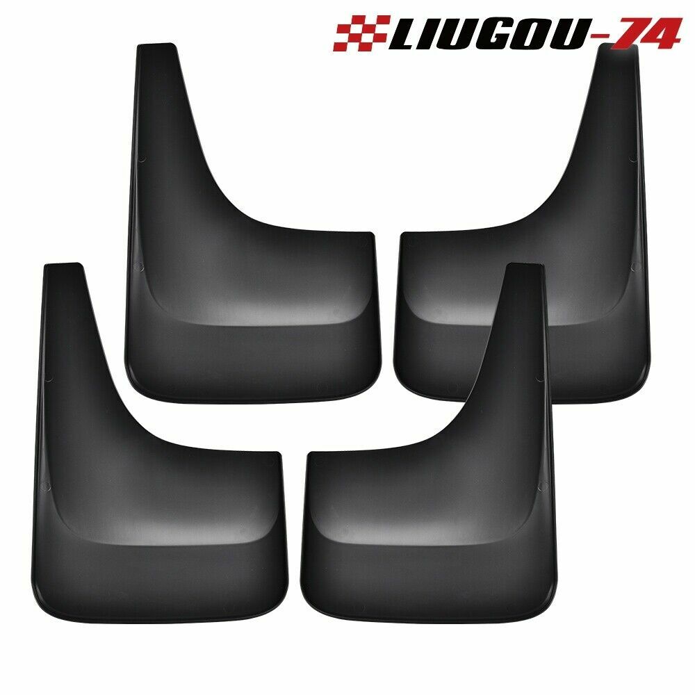 4-Piece Splash Protector Mudguards, Front and Rear 12-inch, Fits GimCiss for Sierra for Yukon XL, Q