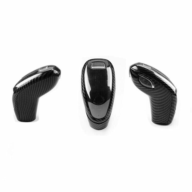 Central Console Gear Shift Knob Trim ABS Carbon Fiber for Cadillac CT5 20-2024